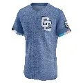 Men's No.37 Stephen Strasburg Washington Nationals Blue Elite 2025 City Connect Jersey