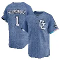 Youth No.1 Cesar Hernandez Washington Nationals Blue Limited 2025 City Connect Jersey