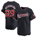 Youth No.29 Blake Rutherford Washington Nationals Navy Limited Alternate Jersey
