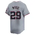 Youth No.29 James Wood Washington Nationals Gray Limited Road Jersey