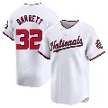 Youth No.32 Aaron Barrett Washington Nationals White Limited Home Jersey