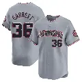 Youth No.36 Stone Garrett Washington Nationals Gray Limited Road Jersey